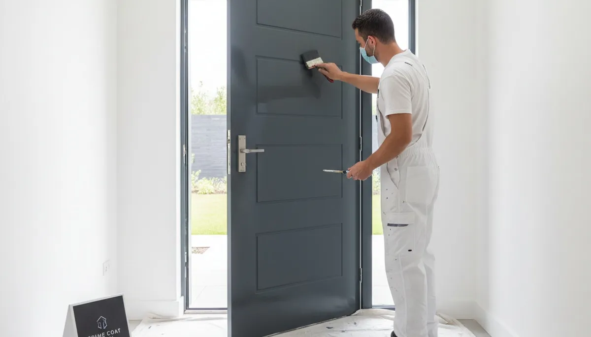 Professional door painting and refinishing by expert painters in Norton, MA